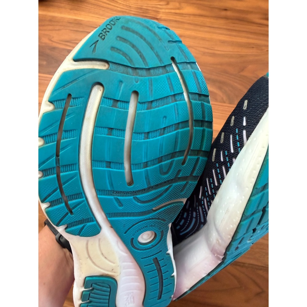 Brooks Glycerin 20 Womens Running Shoes Peacoat Ocean Wide Size 10 - Picture 13 of 15